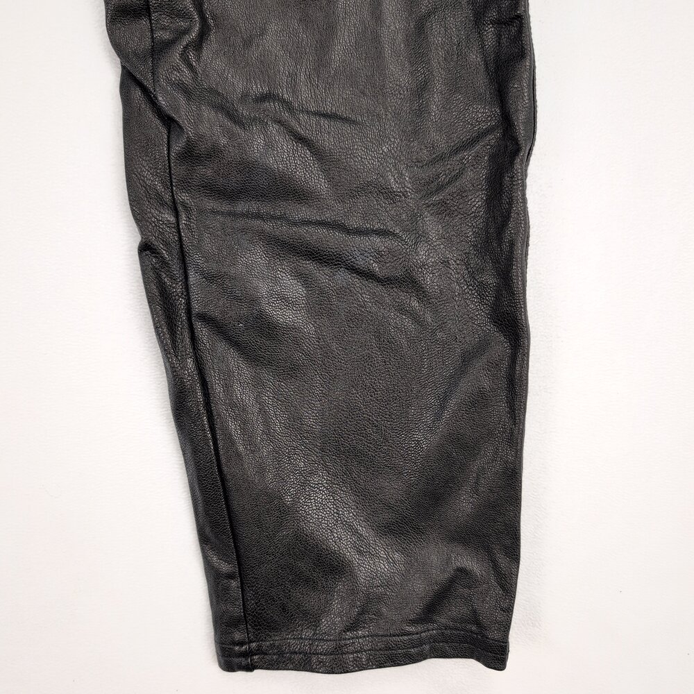 Spanx Faux Leather Pant Sz L - Picture 10 of 14